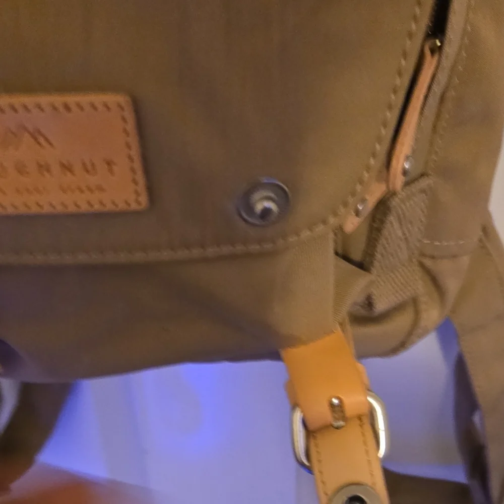 Doughnut Macaroon Mini Backpack In Tan - Picture 4 of 10